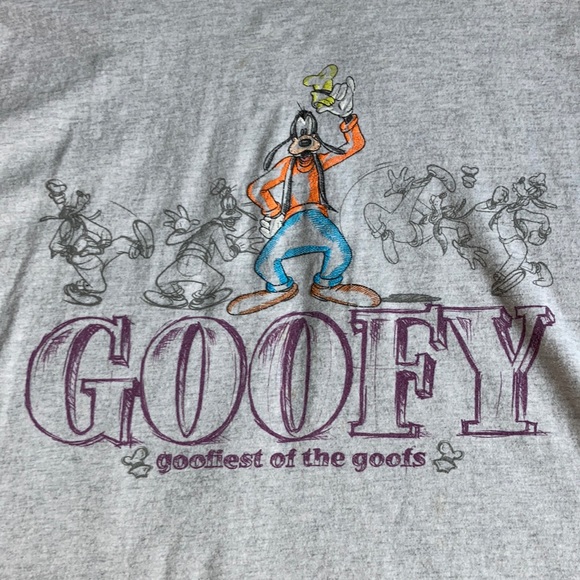 Vintage Single Stich Walt Disney World Goofy Tee - Picture 3 of 5